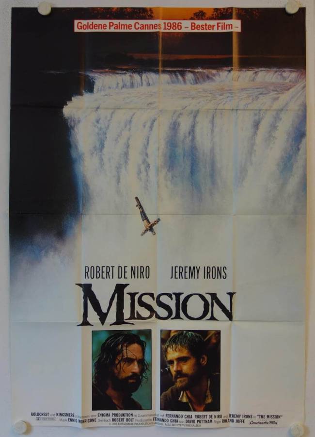 Die Mission originales deutsches A0-Filmplakat